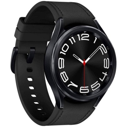 Samsung Galaxy Watch6 Classic 4G LTE GPS 43mm Super AMOLED Preto Resistência Água 5ATM+IP68