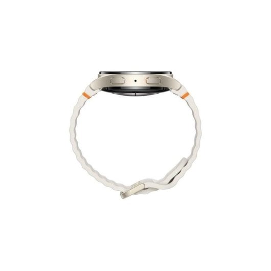 Samsung Galaxy Watch7 GPS NFC 40mm AMOLED Creme S/M 5ATM+IP68 SpO2 Pulsmesser