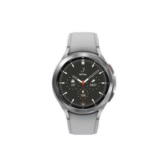Samsung Galaxy Watch4 Classic 4G NFC GPS 46mm Super AMOLED Argent Gris Taille Unique IP68 SpO2 Pulsomètre