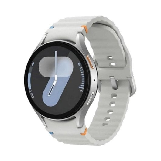 Samsung Galaxy Watch7 GPS WiFi NFC 44mm Super AMOLED Silber M/L 5ATM+IP68 SpO2 Puls Schlaf