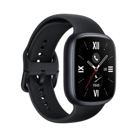 Honor Watch 4 Bluetooth GPS 45mm AMOLED Schwarz 14 Tage 5ATM SpO2 Herzfrequenz Schlaf