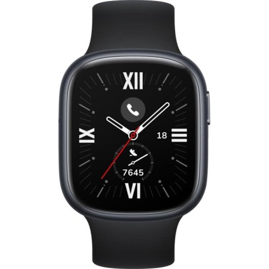Honor Watch 4 Bluetooth GPS 45mm AMOLED Schwarz 14 Tage 5ATM SpO2 Herzfrequenz Schlaf