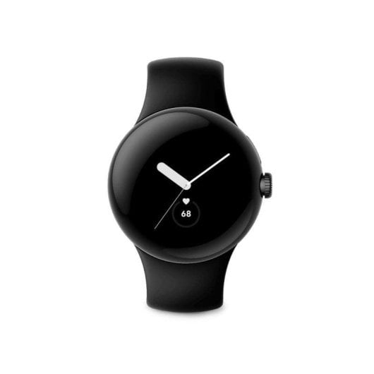 Google Pixel Watch WiFi Bluetooth GPS NFC 41mm AMOLED Schwarz S/L 5ATM SpO2 Puls Schlaf