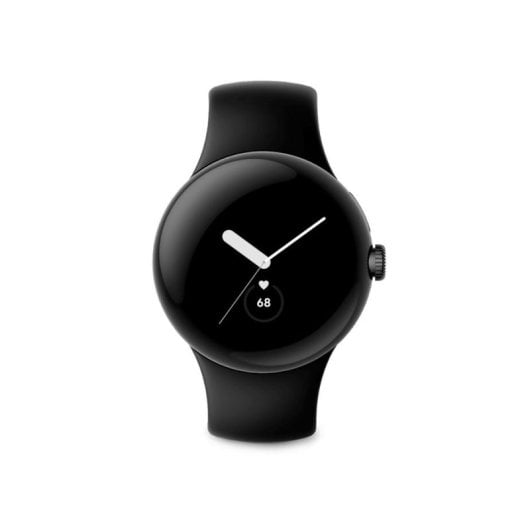 Google Pixel Watch WiFi Bluetooth GPS NFC 41mm AMOLED Schwarz S/L 5ATM SpO2 Puls Schlaf
