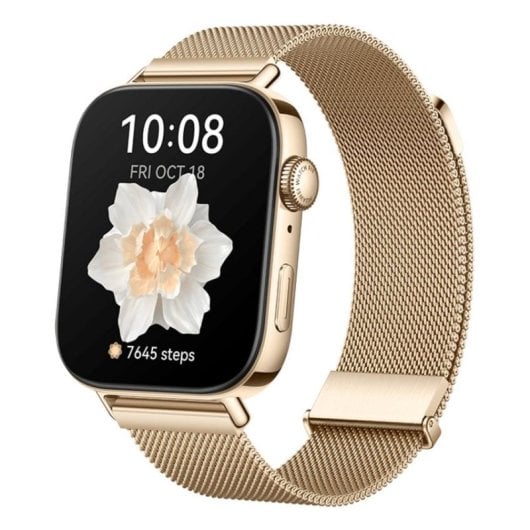 Huawei Watch Fit 3 GPS NFC 43mm AMOLED Ouro Tamanho Único Resistência à Água 5ATM SpO2