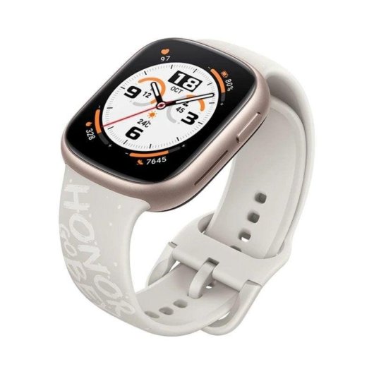 Honor Watch 4 Bluetooth 44mm AMOLED Schwarz 14 Tage Akku Wasserdicht 5ATM SpO2 Puls Schlaf