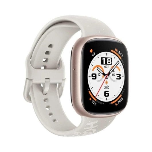 Honor Watch 4 Bluetooth 44mm AMOLED Schwarz 14 Tage Akku Wasserdicht 5ATM SpO2 Puls Schlaf