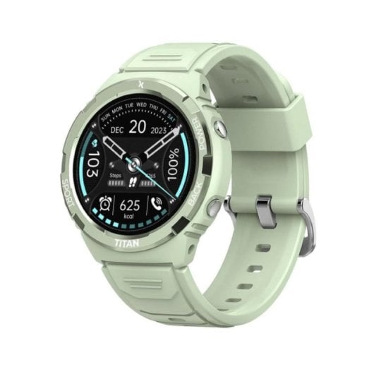 Maxcom FW100 Titan Smartwatch Grün 7 Tage Akku Wasserdicht Gesundheitsmonitoring