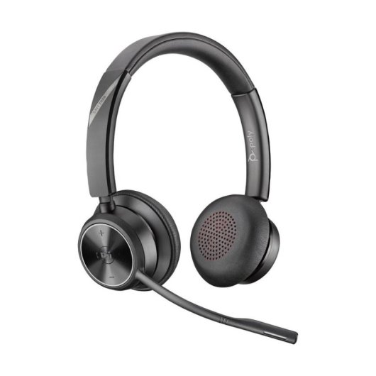 Auriculares Poly Savi 7320-M sem fios DECT Bluetooth com Cancelamento de Ruído Preto