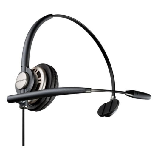 Casque Poly EncorePro HW710, USB-A, mono, avec annulation de bruit, noir, argent