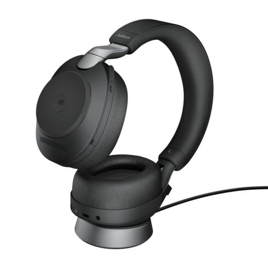 Auriculares Jabra inalámbricos Bluetooth con Cancelación de Ruido, Micrófono y Negro