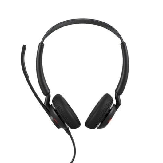 Jabra Engage 50 II UC Stereo Auricolari Cablati Nero con 3 Microfoni e USB Type-A