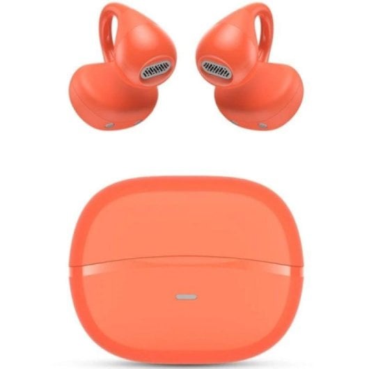 SPC Boost Clip Auriculares Open-ear Sem Fios Bluetooth 5.4 True Wireless com Microfone e ENC Vermelhos