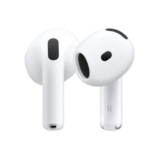 Auriculares Apple AirPods 4 sans fil Bluetooth 5.3 appels sport IP54 blancs