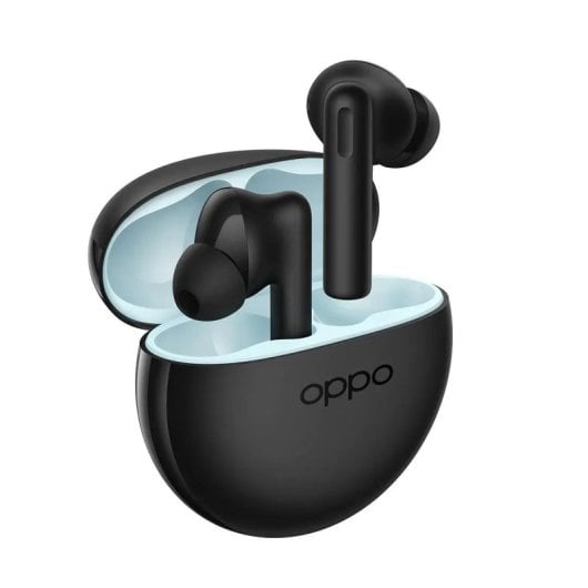 OPPO Enco Buds2 Auriculares Sem Fios Bluetooth 5.2 com Cancelamento de Ruido e Microfone Pretos