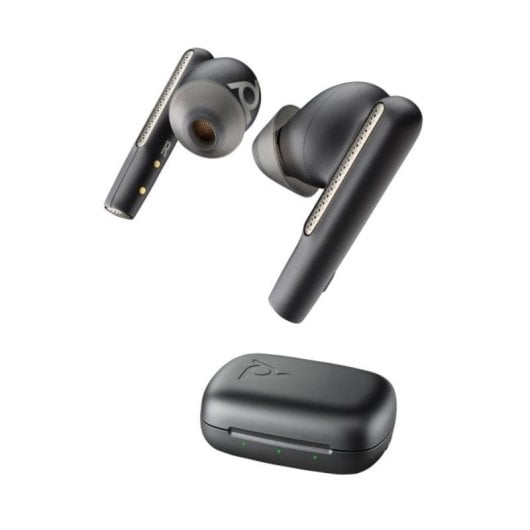 Auriculaires Poly Voyager Free 60 UC Noir avec adaptateur USB-C BT700 et étui de charge
