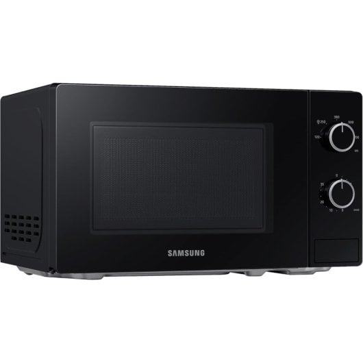 Samsung MS20A3010AL/EG Mikrowelle 20 L 700 W Schwarz mit Drehteller und Auftaufunktion