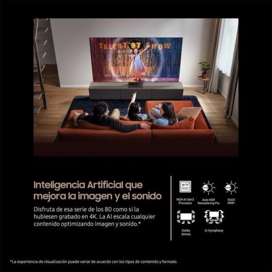 Samsung S93F TQ65S93FATXXC 65" OLED 4K 100Hz Smart TV Tizen HDR10+