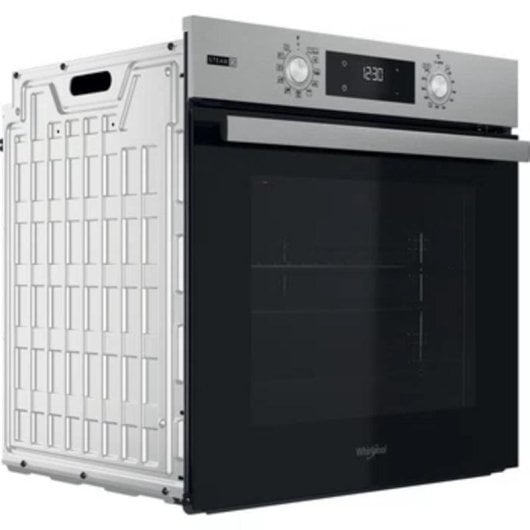 Horno eléctrico Whirlpool OMSR58RU1SX 71L Inox con Cook3 y Steam+