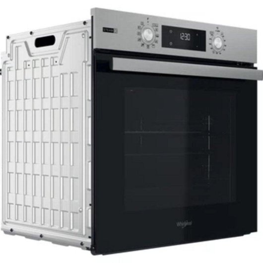 Horno eléctrico Whirlpool OMSR58RU1SX 71L Inox con Cook3 y Steam+