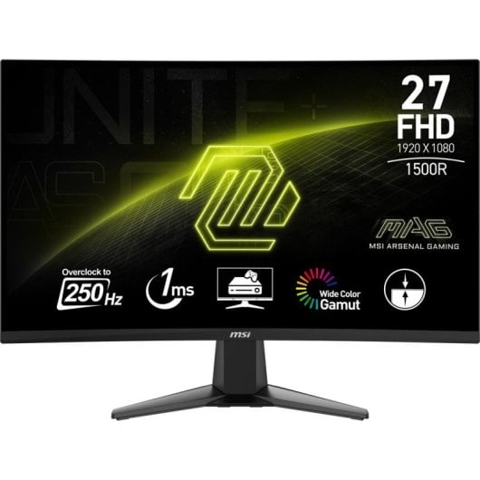Monitor MSI MAG 27C6X 27" VA FullHD 250Hz Adaptive Sync Curva