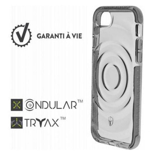 Transparente stoßfeste Urban Hülle für iPhone SE 2020/8/7/6S/6 mit 2m Fallschutz