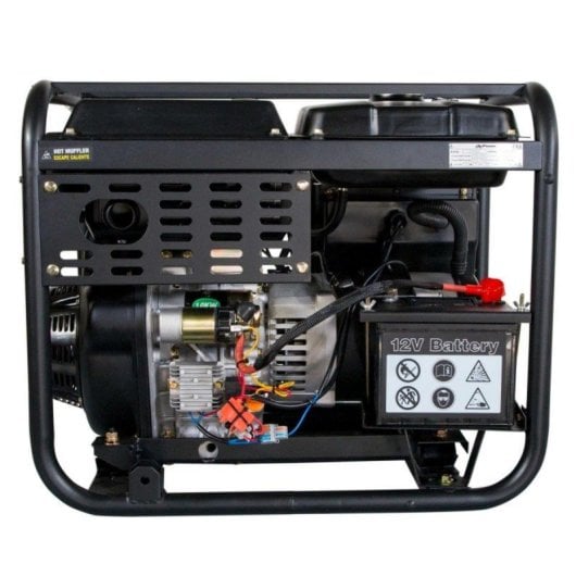 ITCPower Generador DG7800LET 7,5kVA Full Power 12HP Diésel