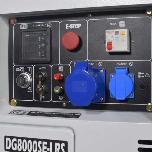 ITCPower Generador DG8000SE-LRS 6kW Silencioso Diesel