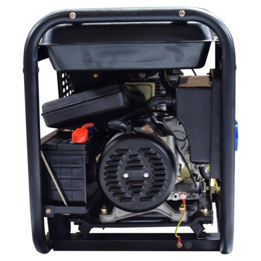 ITCPower Gerador Diesel DG7800LE 6 kW 12 HP 6 kVA Autonomia 12 h
