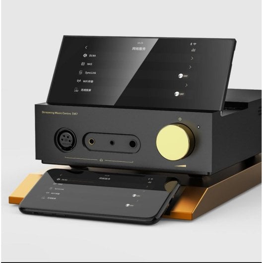 Lecteur Shanling EM7 Noir 5.8" Android 8 canaux SNR125