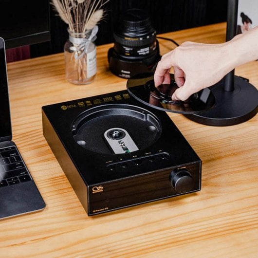 CD-Player Shanling ET3 mit MQA, LDAC, Bluetooth, 2,5 kg, Schwarz