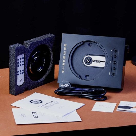 CD-Player Shanling ET3 mit MQA, LDAC, Bluetooth, 2,5 kg, Schwarz