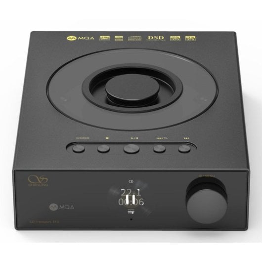 CD-Player Shanling ET3 mit MQA, LDAC, Bluetooth, 2,5 kg, Schwarz