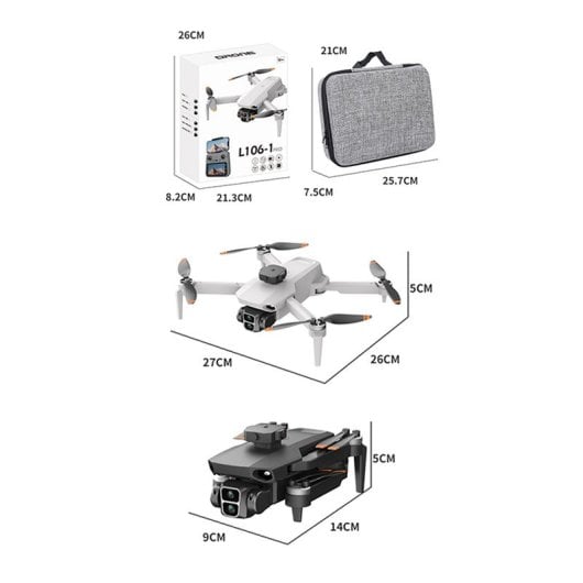 Dron con cámara y GPS l106-1