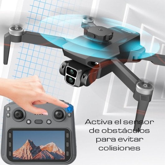 Dron con cámara y GPS l106-1