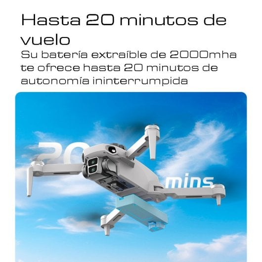 Dron con cámara y GPS l106-1