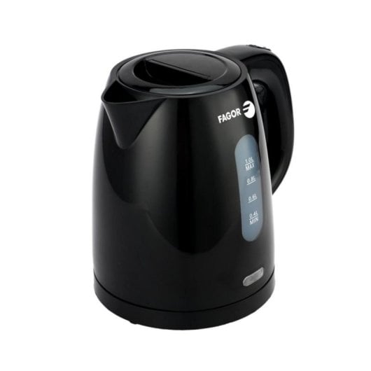 Wasserkocher Fagor Teya Noir 1 L 2200 W mit Abschaltautomatik