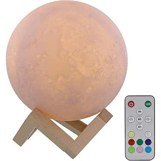 Altavoz Luminoso Moon Multi-color