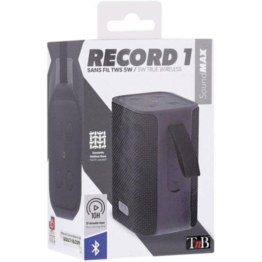 Altavoces RECORD Bluetooth 5W TWS con Bluetooth 5.0 y batería 10h