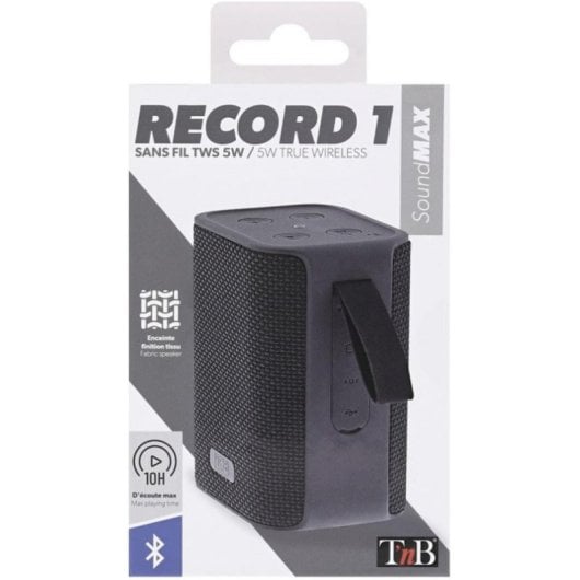 Altavoces RECORD Bluetooth 5W TWS con Bluetooth 5.0 y batería 10h