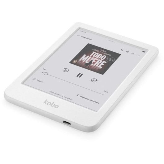 Kobo Clara Colour White 6" E Ink Color Libro Electrónico ComfortLight PRO Resistente al Agua Blanco