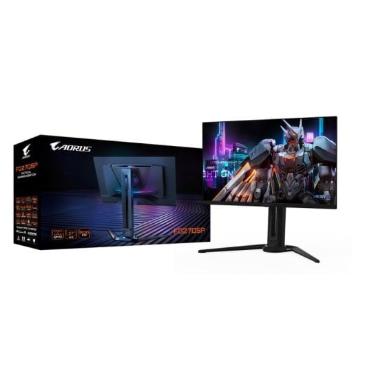 Moniteur GIGABYTE AORUS FO27Q5P 27" QHD 500 Hz OLED KVM G-SYNC FreeSync Premium Pro DisplayHDR True Black 500
