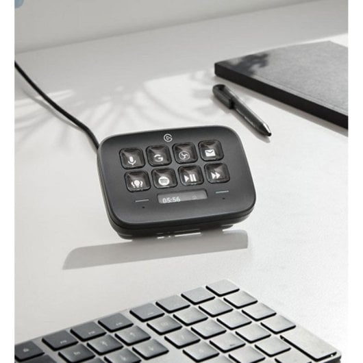 Elgato Stream Deck Neo Controlador com 8 Botões e LCD Preto