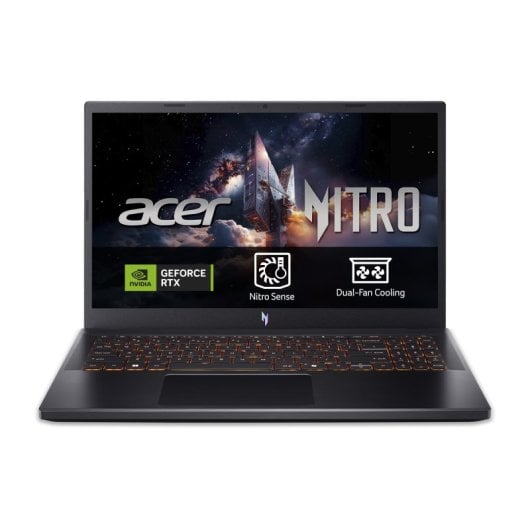 Portátil Acer Nitro V 15 ANV15-52-746G 15.6" Intel Core i7-13620H 16GB 1TB SSD RTX 5050 8GB