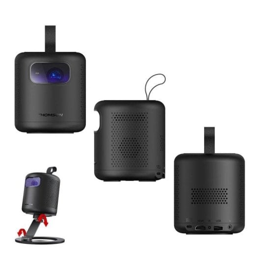 Proyector Thomson Vega PG35B 4K UHD 600 Lumen 100" LED DLP Google TV Tragbar