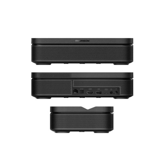 Projecteur Thomson Sirius PG55B 4K 600 Lumens 100" Laser DLP Google TV Portable Ultra Courte Focale