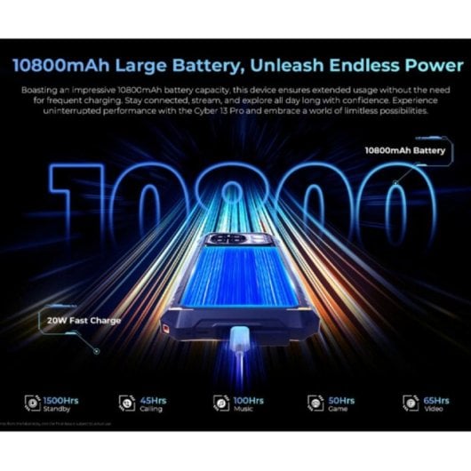 Smartphone HOTWAV Cyber 13 Pro 12GB 256GB Android 13 10800mAh 64MP GPS NFC