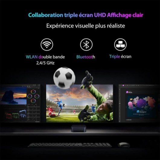 Mini-PC Blackview MP80 Intel Alder Lake N97 16GB 512GB SSD Wi‑Fi 5