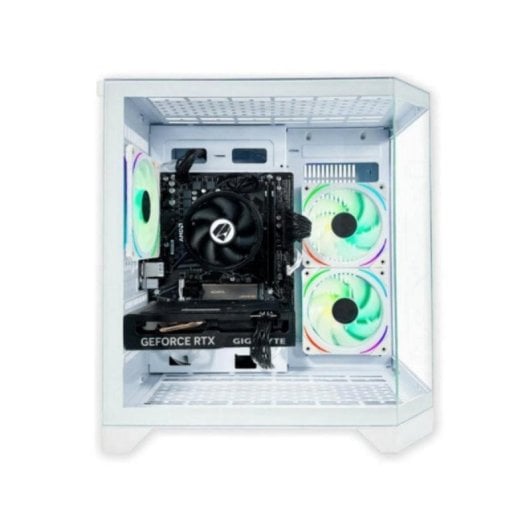 PC Sobremesa NitroPC Avanzado Silver Ryzen 5 5500 16GB 1TB SSD RTX 3050 Wi-Fi