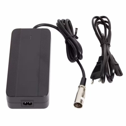 Cargador Para Bicicleta Eléctrica Decathlon 42v 4 Pins Macho De 2a Adaptador De Corriente